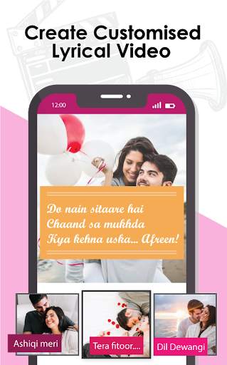 Lyrical Video Status Maker & Lyrics video Editor screenshot 2