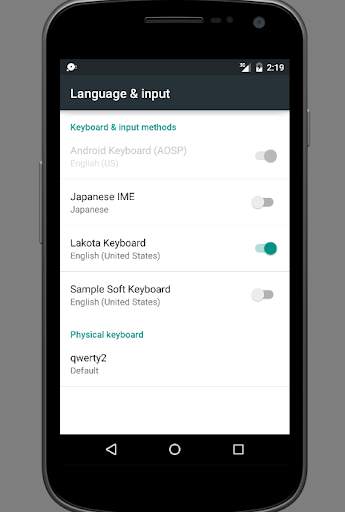 Lakota Key - Mobile (Samsung) screenshot 2