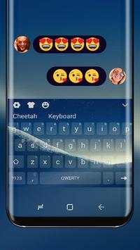Snowy White Keyboard for Samsung Galaxy S8 screenshot 1