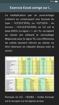 Exercices Excel screenshot 3