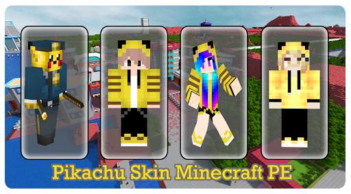 Pikachu Skin Minecraft PE screenshot 5