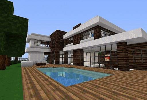 Mod Modern House Map For Minecraft screenshot 1