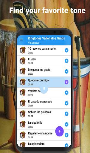 free vallenato sounds 1 تصوير الشاشة