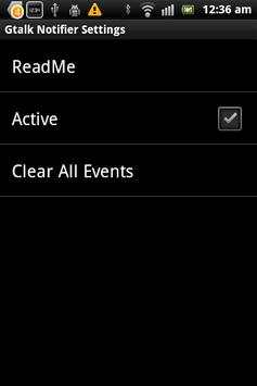 Gtalk Notifier screenshot 2