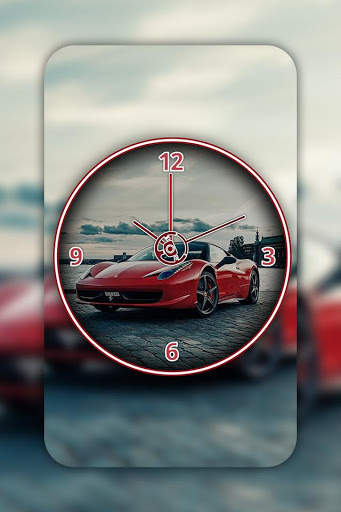 Car Clock Live Wallpaper screenshot 2