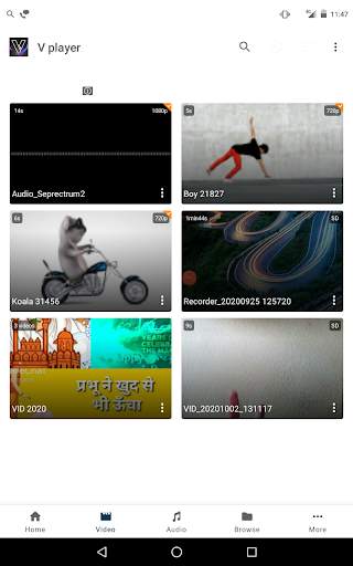 V player screenshot 1