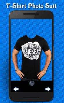 Men T-Shirt Photo Suit screenshot 2