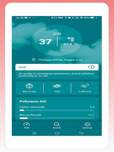 Air Quality Index - Pollution Monitor AQI Tracker screenshot 6
