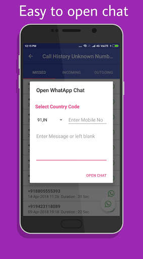 Chat Unknown Number for WhatsApp screenshot 3