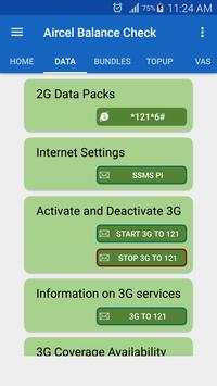 Aircel Balance Check (India) screenshot 2