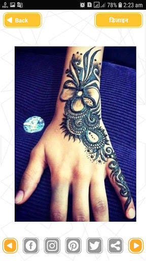 Hindi Mehndi Designs 2021 offline ~ मेहंदी डिजाइन screenshot 1
