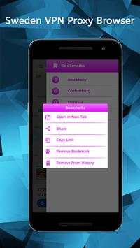 Sweden VPN Proxy Browser screenshot 4