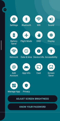 All mobile setting screenshot 4