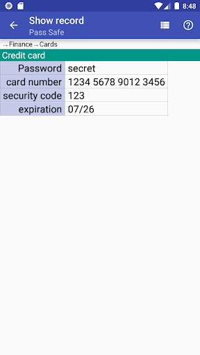 Pass Safe screenshot 3