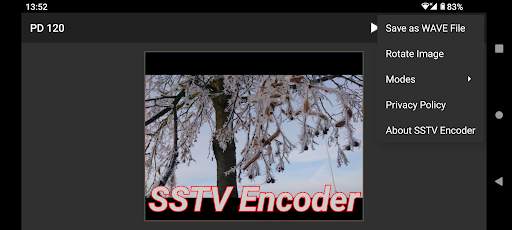 SSTV Encoder 2 تصوير الشاشة