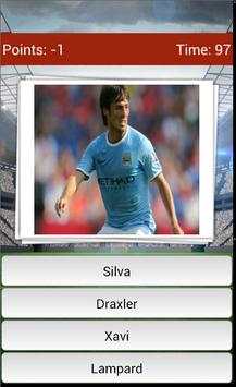 FOOTBALL PLAYER QUIZ screenshot 2