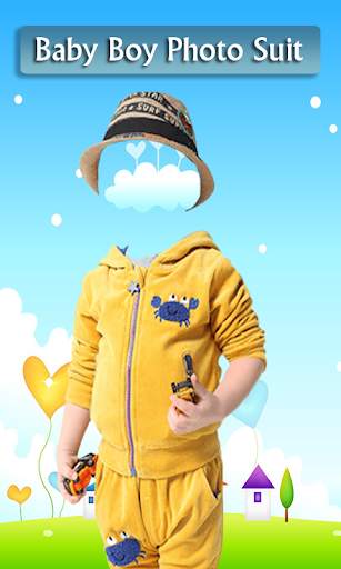 Baby Boy Photo Suit - cute baby girl stylish maker screenshot 2
