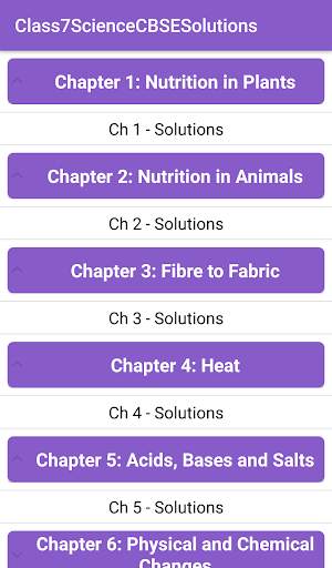 7th Science CBSE Solutions - Class 7 screenshot 2