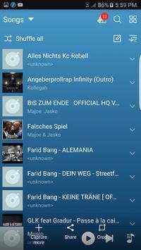 music player MP3 screenshot 1
