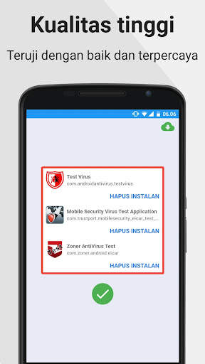 Antivirus Android screenshot 2