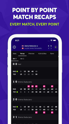 TNNS: Tennis Live Scores screenshot 5