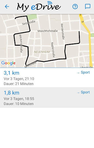 My eDrive screenshot 6