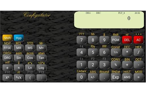 Configulator Calculator 6 تصوير الشاشة