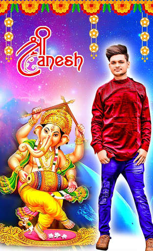 Ganesh Chaturthi Photo Frame 5 تصوير الشاشة