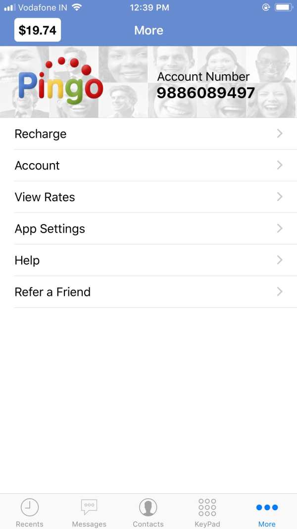 Pingo Mobile - Free & cheap international calling screenshot 4