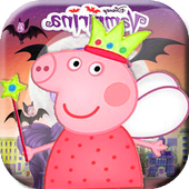 |Peppa pig| car racing icon