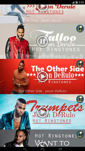 Jason Derulo - Hot Ringtones screenshot 2