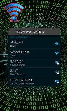 Wifi Hacker Password Simulator screenshot 2