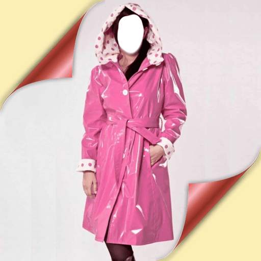 Women Rain Coat Photo Montage 1.4