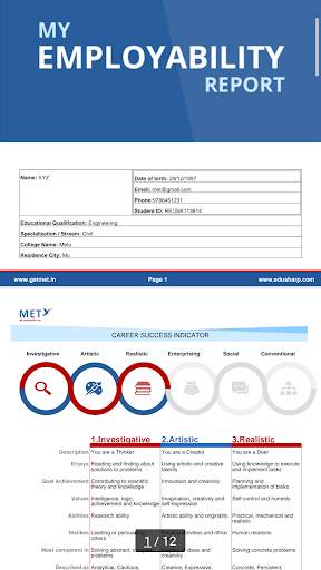 My Employability Test (MET) screenshot 6