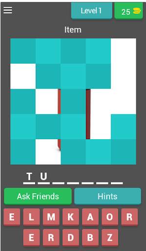 Guess the Items - Quiz Game screenshot 1