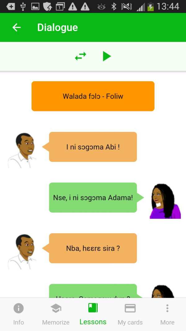 Learn bambara скриншот 5