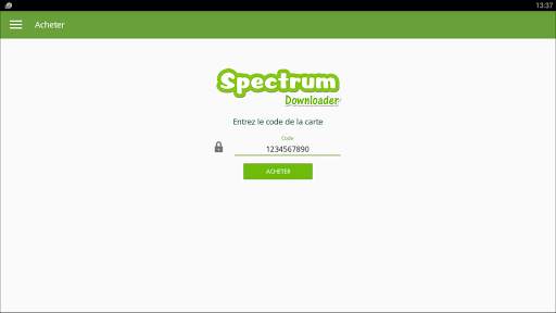 Spectrum Downloader screenshot 1