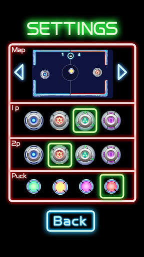 Finger Glow Hockey screenshot 7