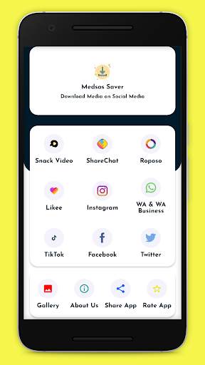 Medsos Saver -  Social Media Saver Photo & Video screenshot 1