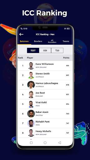 Cricket Live - Live Cricket Score & Streaming screenshot 5