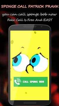 Sponge Bob Fake Call Patrick Prank screenshot 2