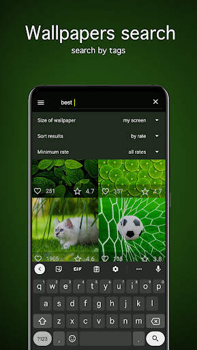 Green Wallpapers 4K screenshot 3