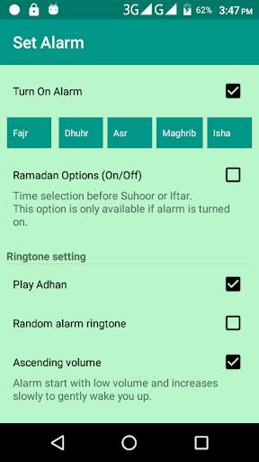 Auto Azan Alarm screenshot 4