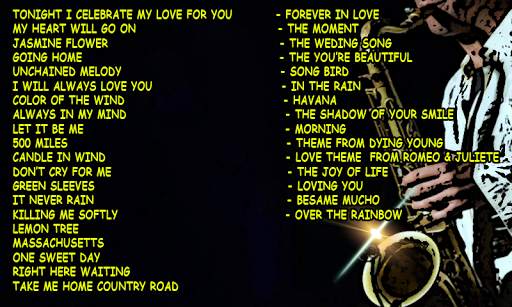 Romantis Saxophone (Romantic Saxophone Love Songs) screenshot 1