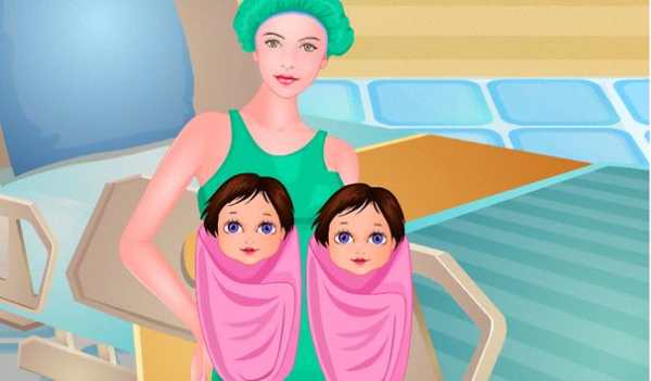 Mother gives birth twins screenshot 9