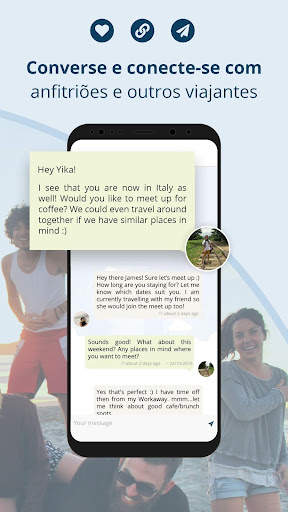 O app Workaway para viajantes screenshot 6