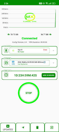 Mx Tunnel Vpn - Super fast Net screenshot 2