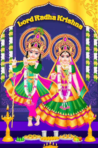 Lord Radha Krishna Live Temple screenshot 1