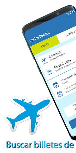 Vuelos baratos y entradas screenshot 1