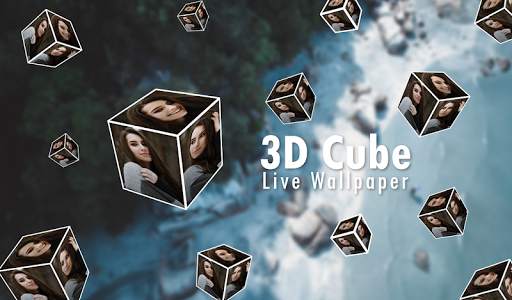 3D Cube Live Wallpaper screenshot 4
